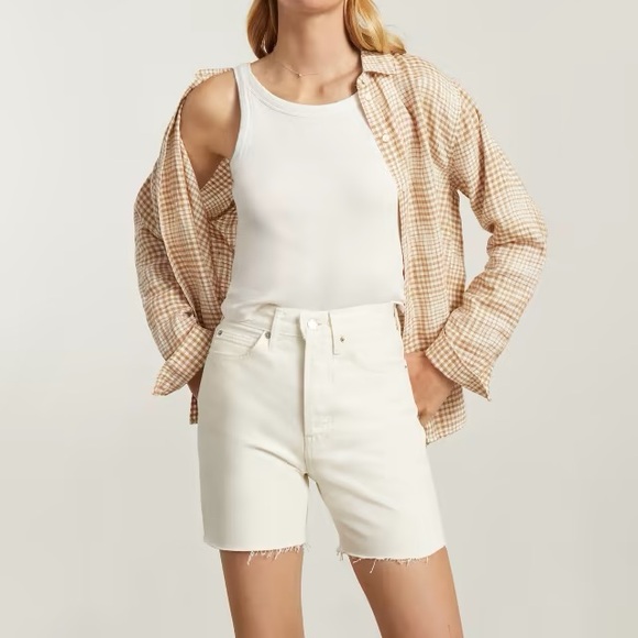 NWT Everlane The Way-High® Jean Short in Bone color Size 30 - Picture 3 of 11